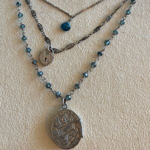 Three Layer Vintage Necklace
